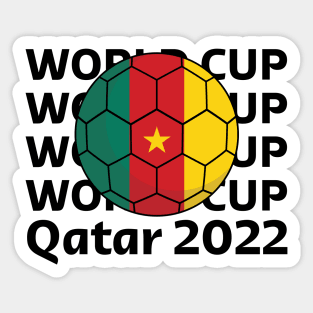 World Cup Qatar 2022  - Team Cameroon Sticker